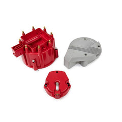 Top Street Performance JM6950GY HEI Distributor Cap and Rotor Kit - Super Cap, 8 Cylinder, Gray