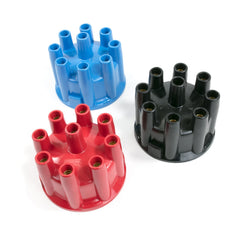 Top Street Performance JM6972BK Pro Billet Ready To Run Distributor Cap and Rotor Kit Black