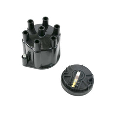 Top Street Performance JM6976BK Pro Series Pro Billet Ready To Run Distributor Cap and Rotor Kit Black