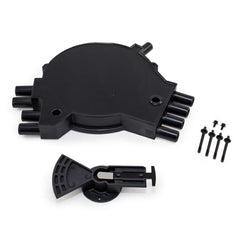 Top Street Performance JM6981BK Optispark Distributor Cap and Rotor Kit Black