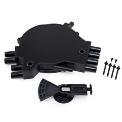 Top Street Performance JM6982BK Optispark Distributor Cap and Rotor Kit Black