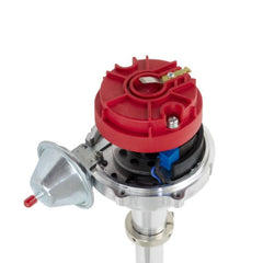 Top Street Performance JM7601-1R Pro Series Pro-Billet Distributor Black Cap with Vacuum Advance