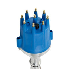 Top Street Performance JM7601BL Pro Series Pro-Billet Distributor, Blue Cap