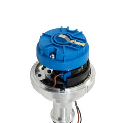 Top Street Performance JM7601BL Pro Series Pro-Billet Distributor, Blue Cap