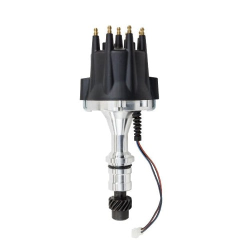 Top Street Performance JM7603BK Pro Series Pro-Billet Distributor Black Cap