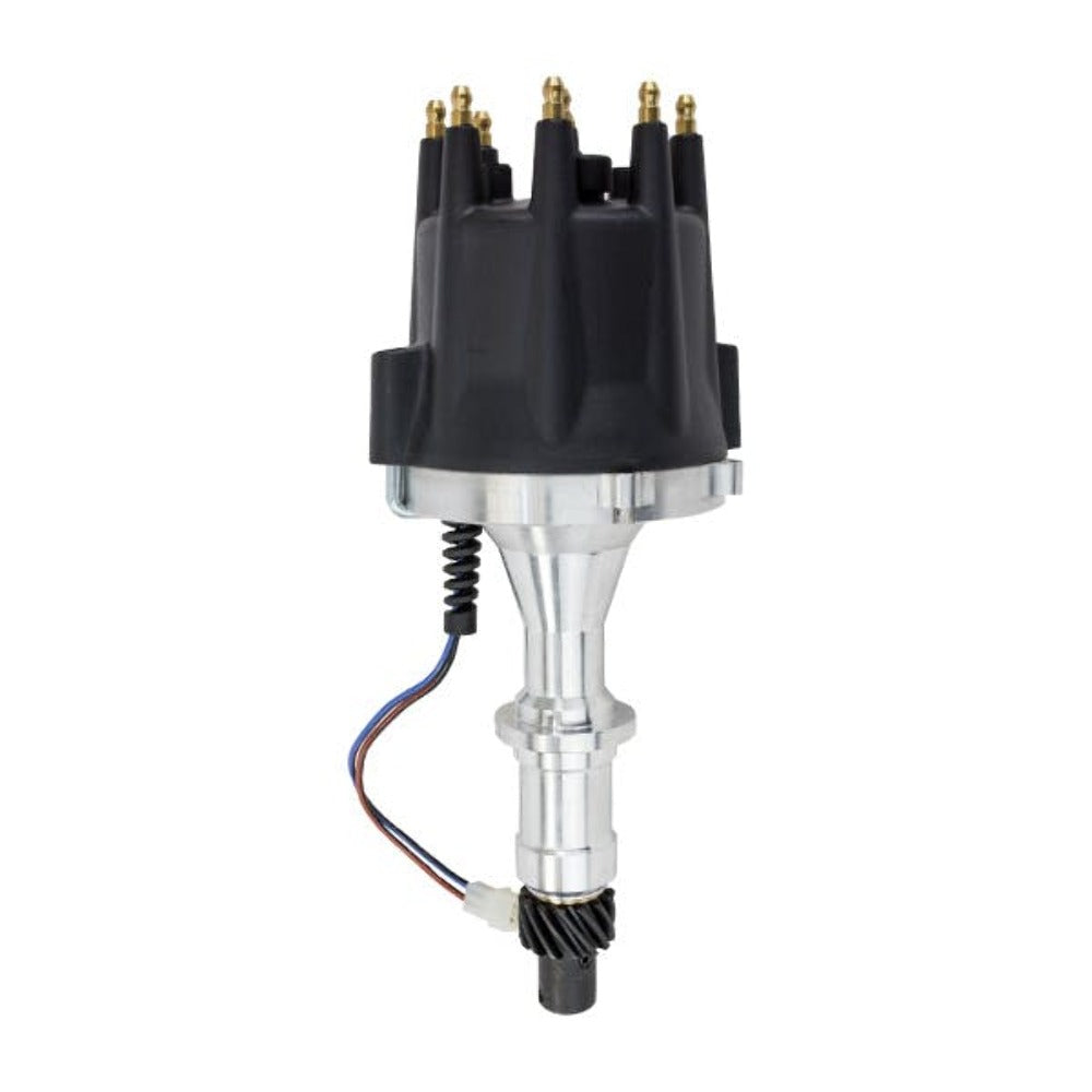 Top Street Performance JM7604BK Pro Series Pro-Billet Distributor Black Cap