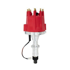 Top Street Performance JM7604R Pro Series Pro-Billet Distributor Red Cap