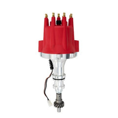 Top Street Performance JM7606R Pro Series Pro-Billet Distributor Red Cap