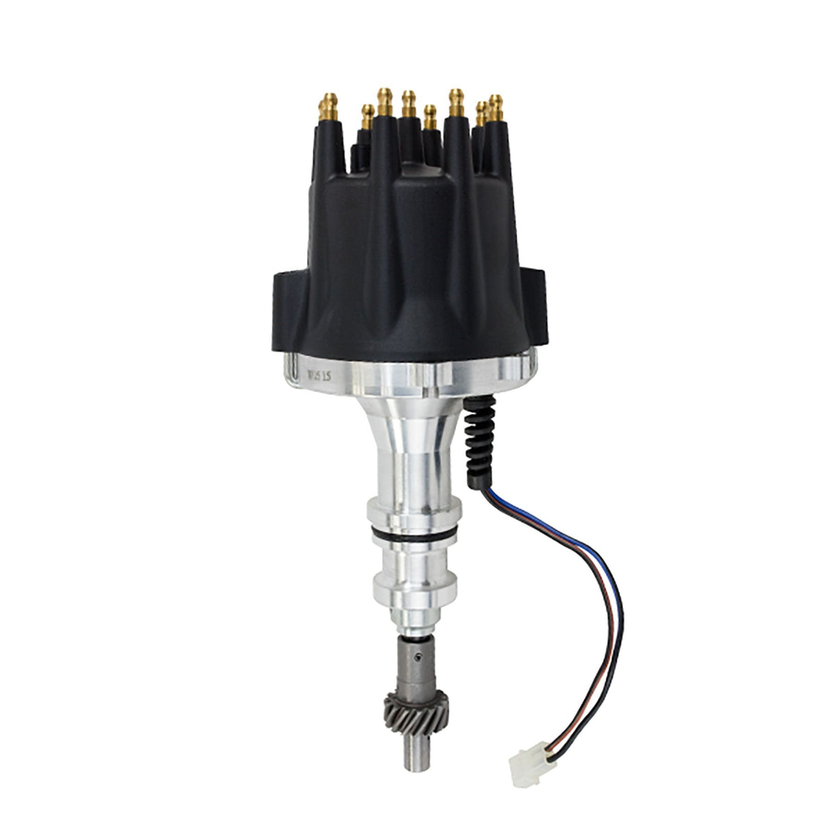 Top Street Performance JM7610BK Pro Series Pro-Billet Distributor Black Cap