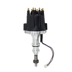 Top Street Performance JM7610BK Pro Series Pro-Billet Distributor Black Cap