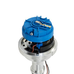 Top Street Performance JM7610BL Pro Series Pro-Billet Distributor Blue Cap