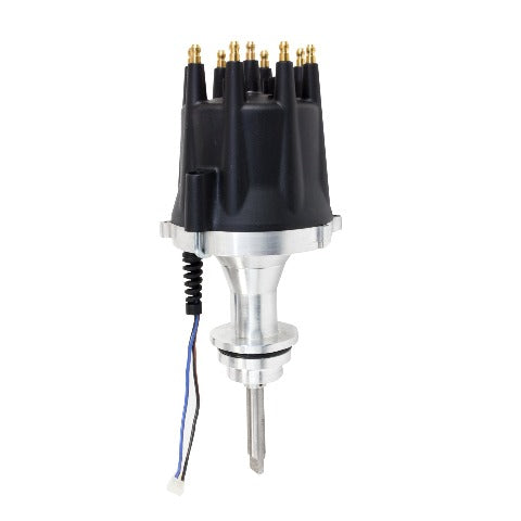 Top Street Performance JM7613BK Pro Series Pro-Billet Distributor Black Cap