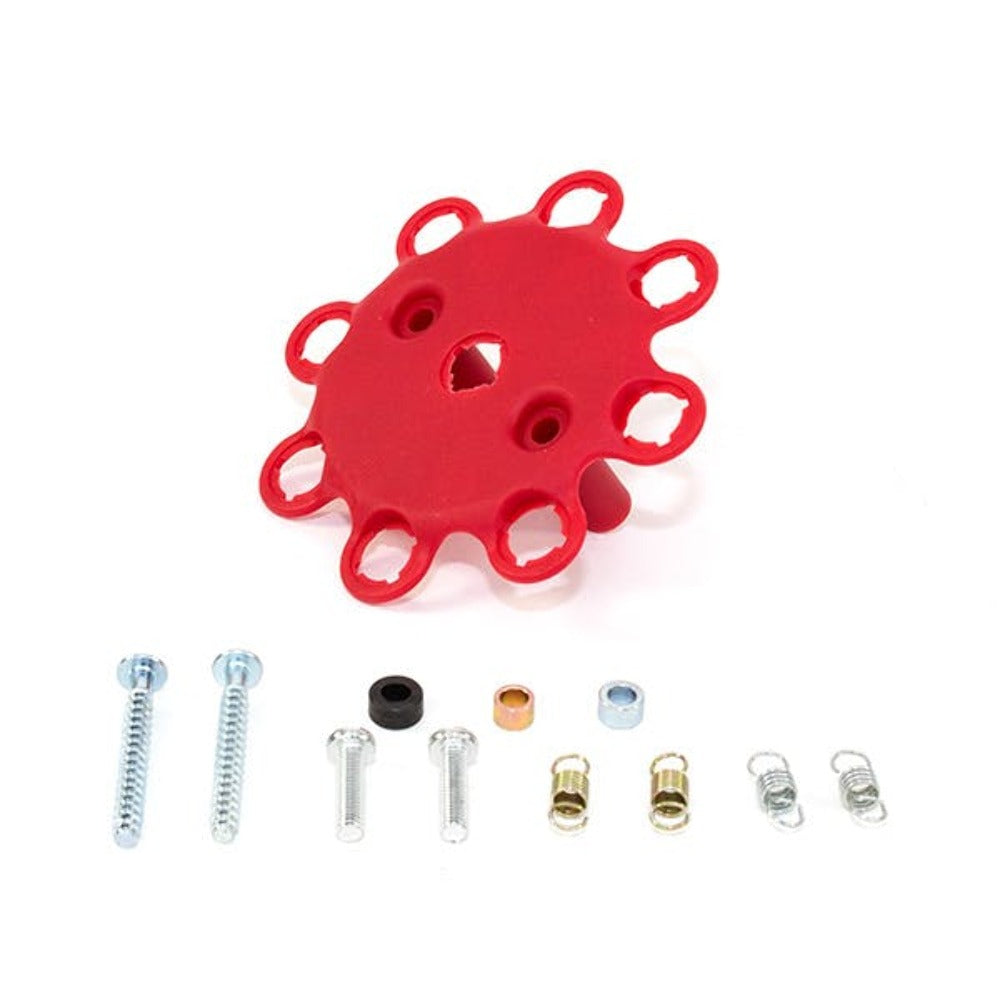 Top Street Performance JM7613R Pro Series Pro-Billet Distributor Red Cap
