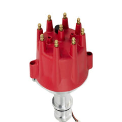 Top Street Performance JM7613R Pro Series Pro-Billet Distributor Red Cap