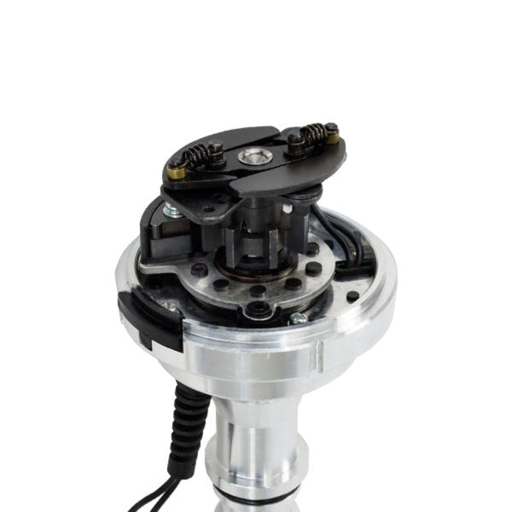 Top Street Performance JM7613R Pro Series Pro-Billet Distributor Red Cap