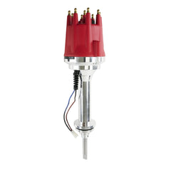 Top Street Performance JM7614R Pro Series Pro-Billet Distributor Red Cap