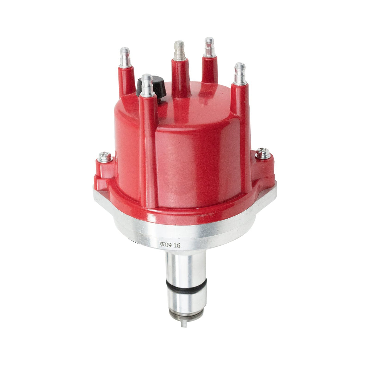 Top Street Performance JM7650R Pro Series Pro-Billet Distributor Red Cap