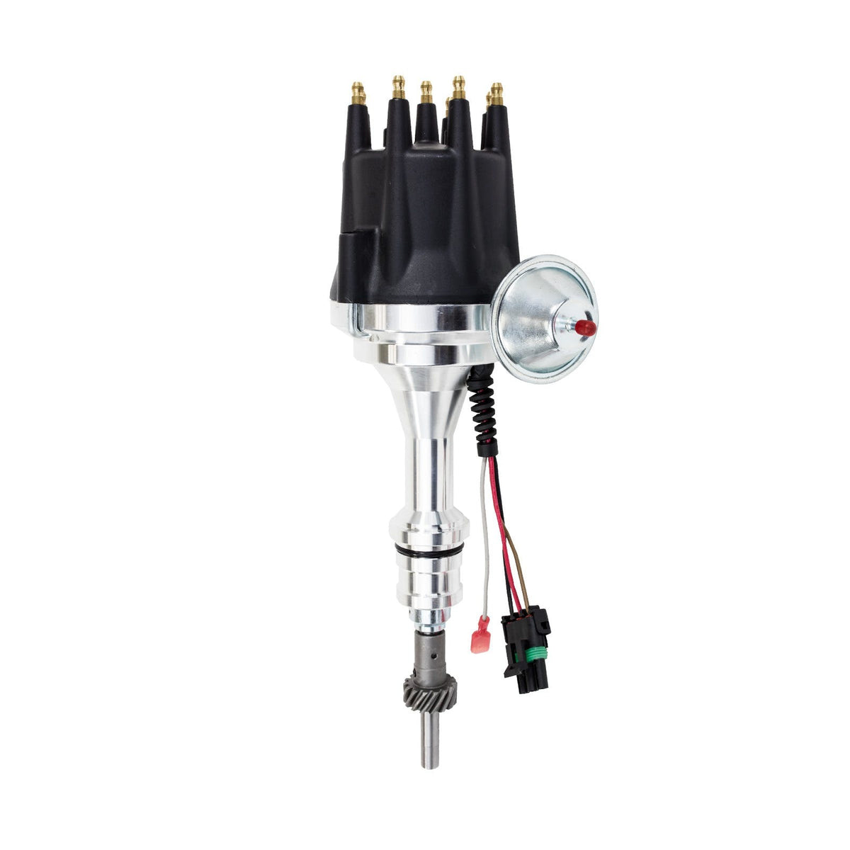 Top Street Performance JM7702-5BK Pro Series Ready to Run Distributor, Black Cap