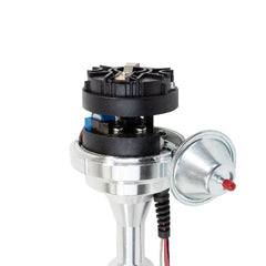 Top Street Performance JM7703BK Pro Series Ready to Run Distributor Black Cap