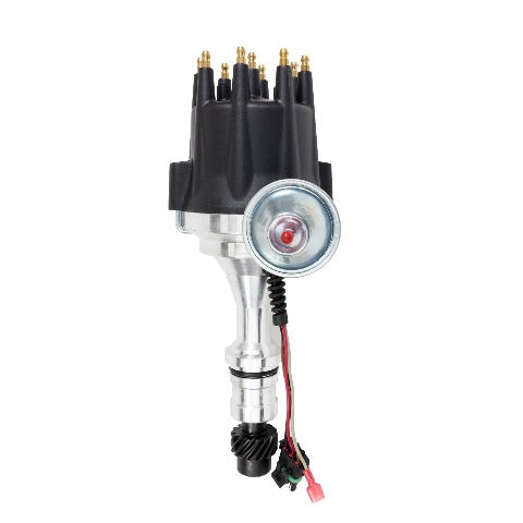 Top Street Performance JM7703BK Pro Series Ready to Run Distributor Black Cap