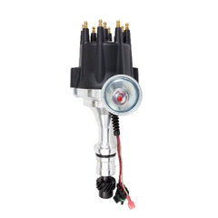 Top Street Performance JM7703BK Pro Series Ready to Run Distributor Black Cap