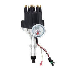 Top Street Performance JM7704BK Pro Series Ready to Run Distributor Black Cap