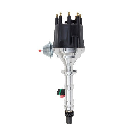 Top Street Performance JM7709BK Pro Series Ready to Run Distributor Black Cap