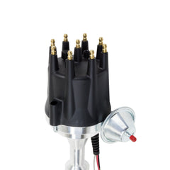 Top Street Performance JM7710BK Pro Series Ready to Run Distributor Black Cap