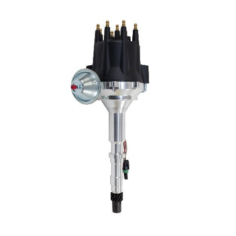 Top Street Performance JM7712BK Pro Series Ready to Run Distributor Black Cap