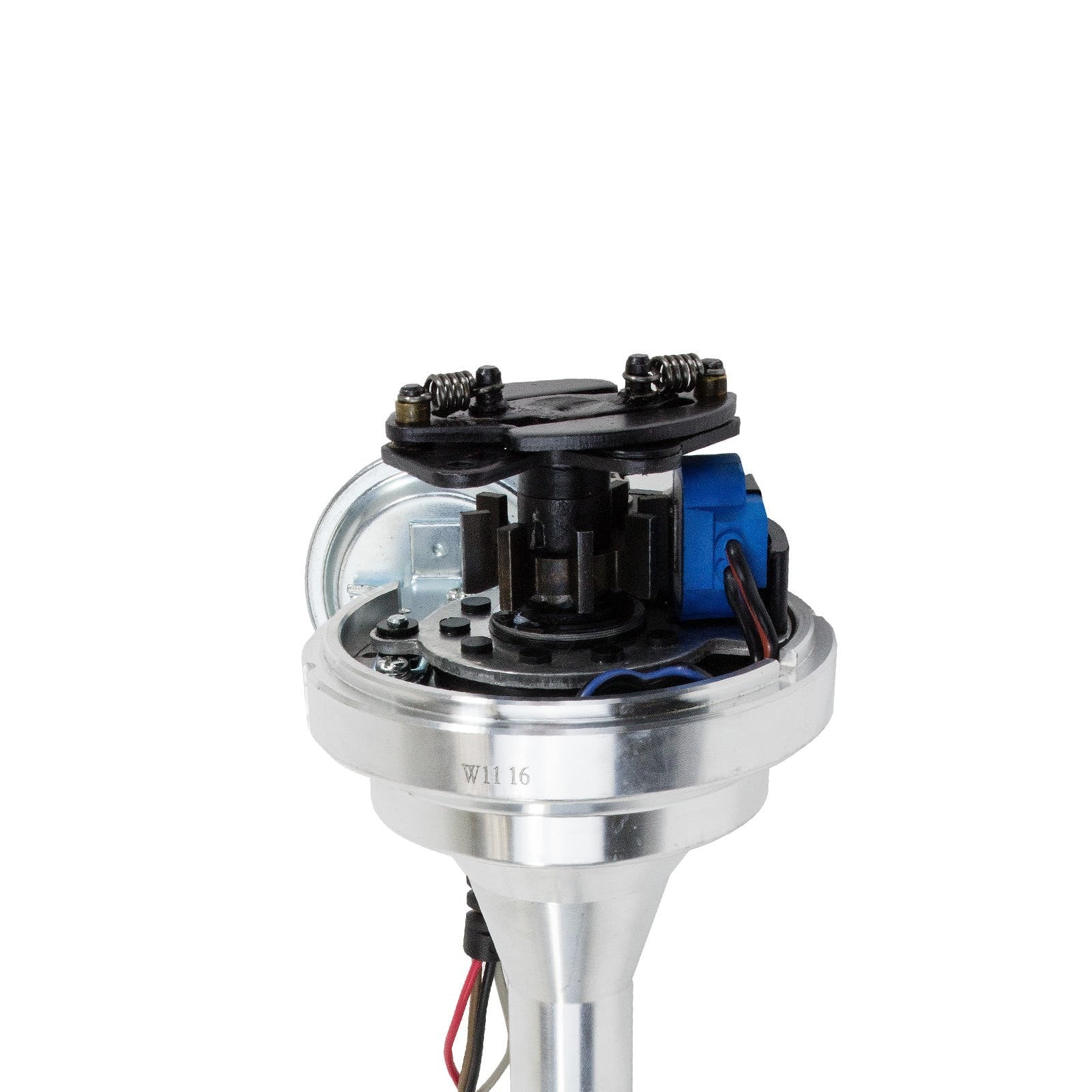 Top Street Performance JM7713R Pro Series Ready to Run Distributor Red Cap