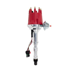Top Street Performance JM7717R Pro Series Ready to Run Distributor Red Cap