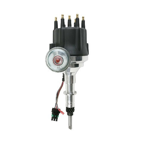 Top Street Performance JM7723BK Pro Series Ready to Run Distributor Black Cap