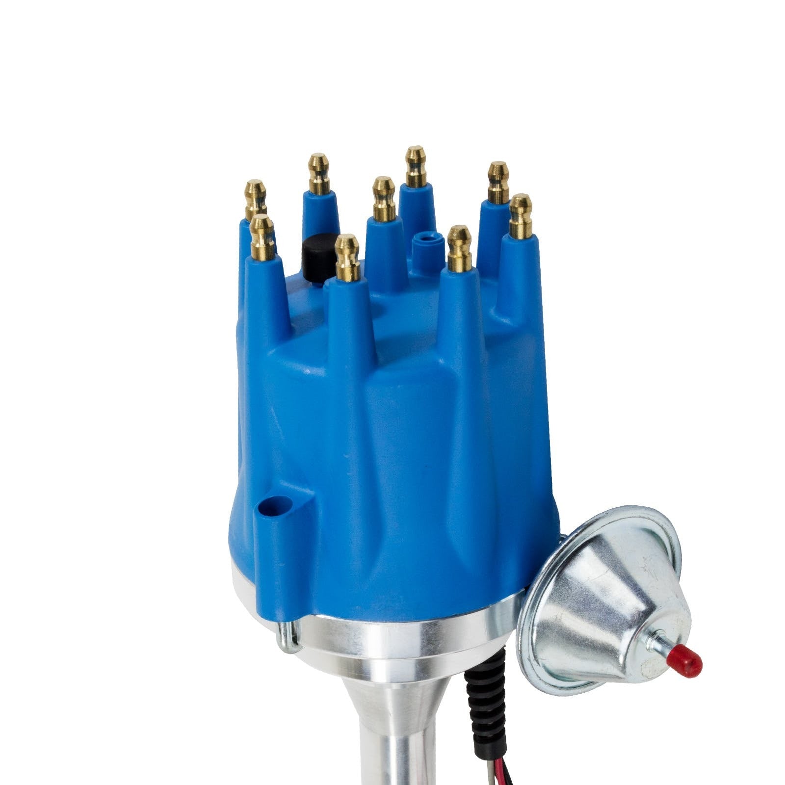 Top Street Performance JM7727BL Pro Series Ready To Run Distributor, Blue Cap