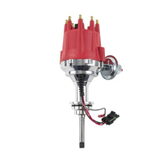 Top Street Performance JM7731R Pro Series Ready to Run Distributor Red Cap