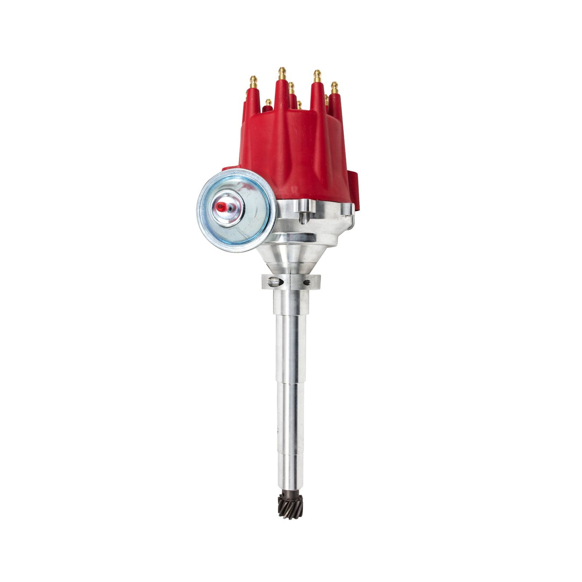 Top Street Performance JM7740R Pro Series Ready To Run Distributor, Red Cap