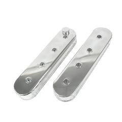 Top Street Performance JM8081-5CA Aluminum Fabricated Valve Cover w/o Coil Mounts, Clear Anodized