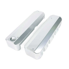 Top Street Performance JM8081-7CA Aluminum Fabricated Coil Cover w/ Oil Filler, Clear Anodized