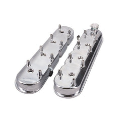 Top Street Performance JM8082-1P GM LS Tall Cast Aluminum Valve Cover With Coil Mounting Posts, Polished