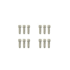 Top Street Performance JM8093-8P Aluminum Tall Fabricated Valve Cover Short Bolt, w/ Breather Hole, Polished