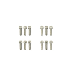Top Street Performance JM8094-8P Aluminum Tall Fabricated Valve Cover Short Bolt, w/ Breather Hole, Polished