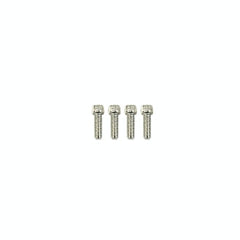 Top Street Performance JM8501-8 Aluminum Tall Die Cast Finned Valve Cover Short Bolt, w/ Breather Hole, Polish