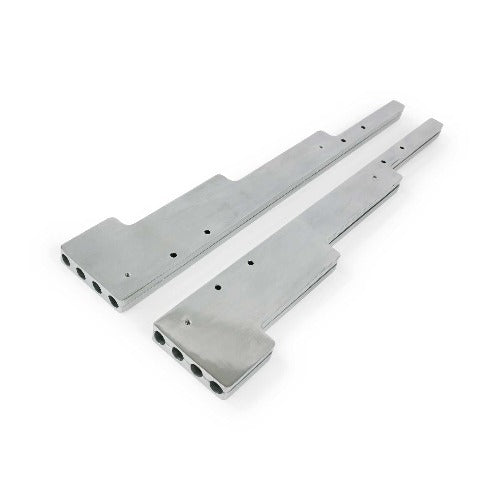 Top Street Performance JM9001P Billet Aluminum Wire Loom Set 9.5mm, Smooth, Polished