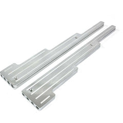 Top Street Performance JM9002P Billet Aluminum Wire Loom Set 9.5mm, Ball-Milled, Polished