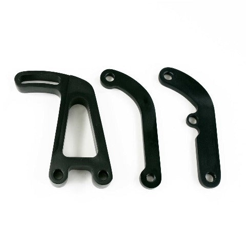 Top Street Performance JM9105BK Aluminum Power Steering Bracket Kit