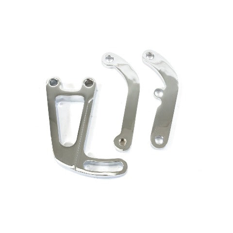 Top Street Performance JM9105C Aluminum Power Steering Bracket Kit