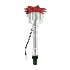 Top Street Performance JM9601R Pro Series Pro-Billet Distributor, Red Short Cap