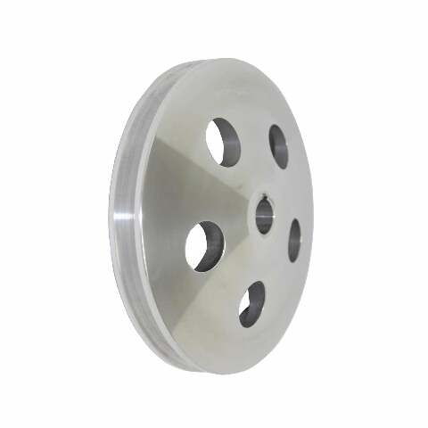 Top Street Performance SP8848-1 Aluminum Pulley - GM Saginaw Power Steering Pump, Single Groove, 1/2 inch V-Belt