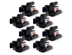 PerTronix 30818 Coil Flame-Thrower GM LS Truck; Square; Set of 8; 1999-07