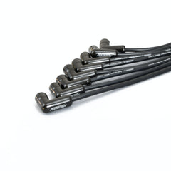 PerTronix 828290HT Wires, Univ. 8MM 8 cyl 90? Black Ceramic Boot; Black wire