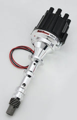 PerTronix D101800 Elec Dist Billet Chevy 409 w/Ignitor II Non Vac Adv. Black Cap